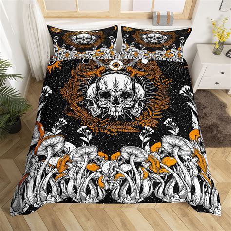 Death Skull Duvet Cover Bedding Set 